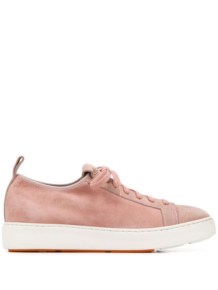 Santoni Lace-up Sneakers - Pink