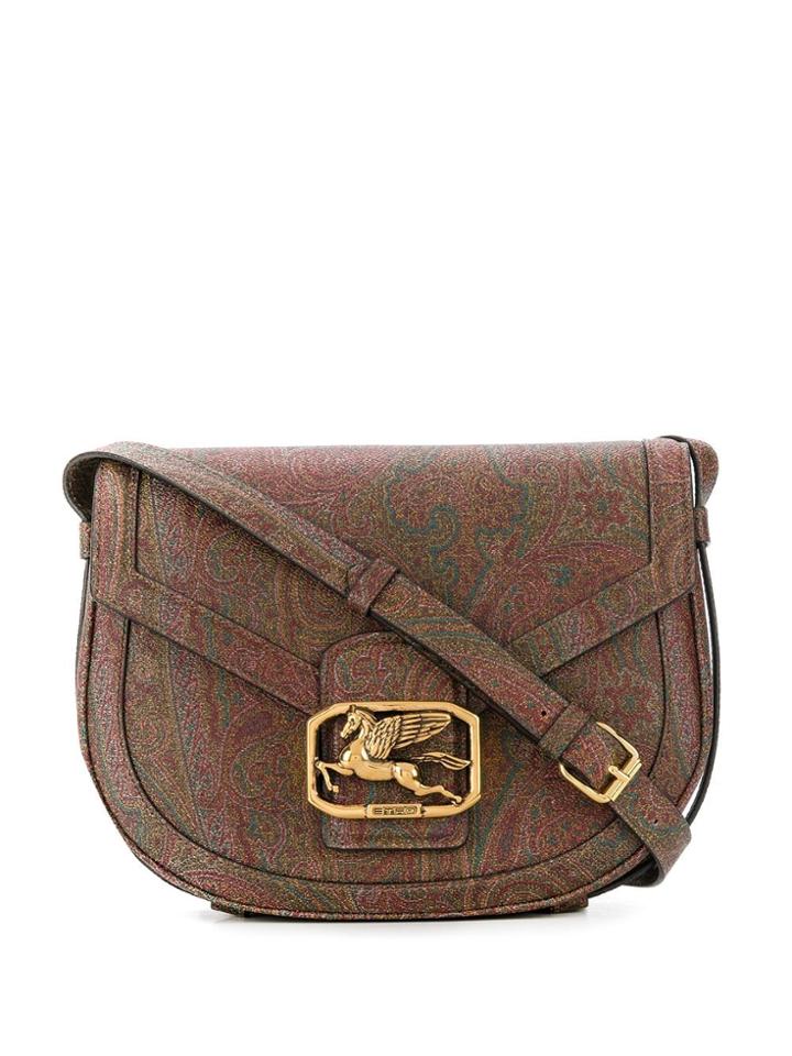 Etro Pegaso Cross-body Bag - Neutrals