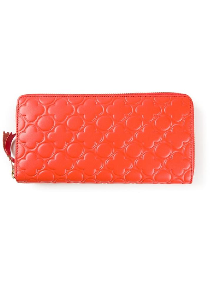 Comme Des Garçons Wallet 'embossed B' Wallet