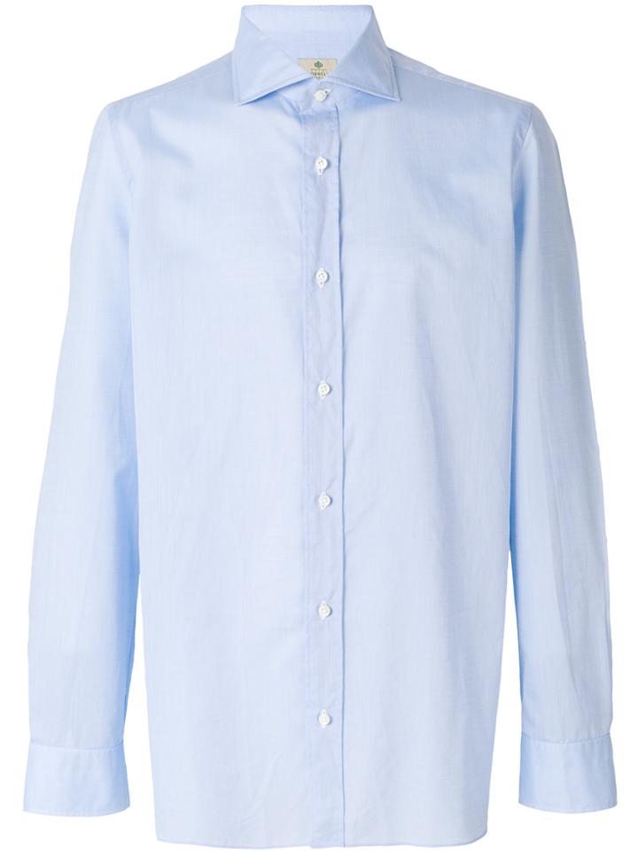 Borrelli Classic Oxford Shirt - Blue