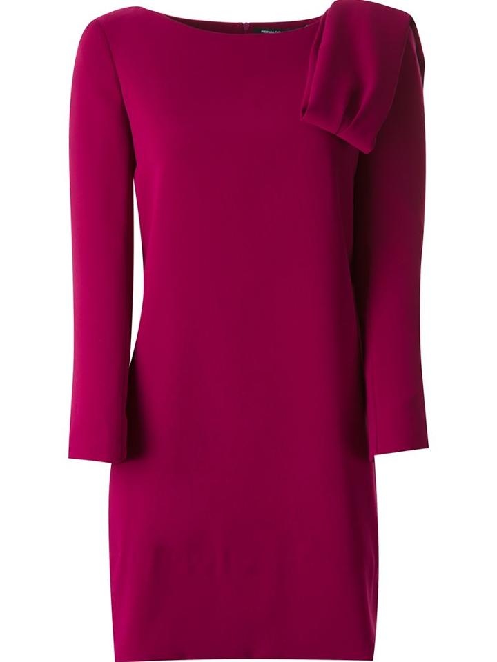 Reinaldo Lourenço Drapped Detail Shift Dress