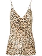 Frame Denim Cheetah Print Camisole - Neutrals