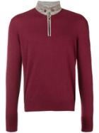 Doriani Cashmere Cashmere High Neck Sweater - Red