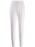 Balmain Slim Fit Tailored Trousers - White