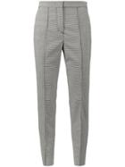 Msgm Prince Of Wales Suit Trousers - Black