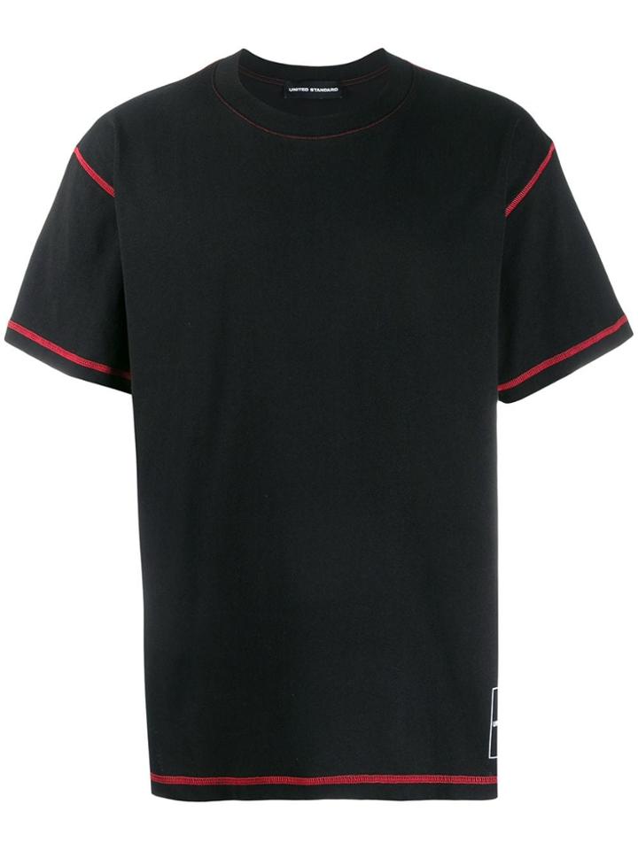 United Standard Search Print T-shirt - Black