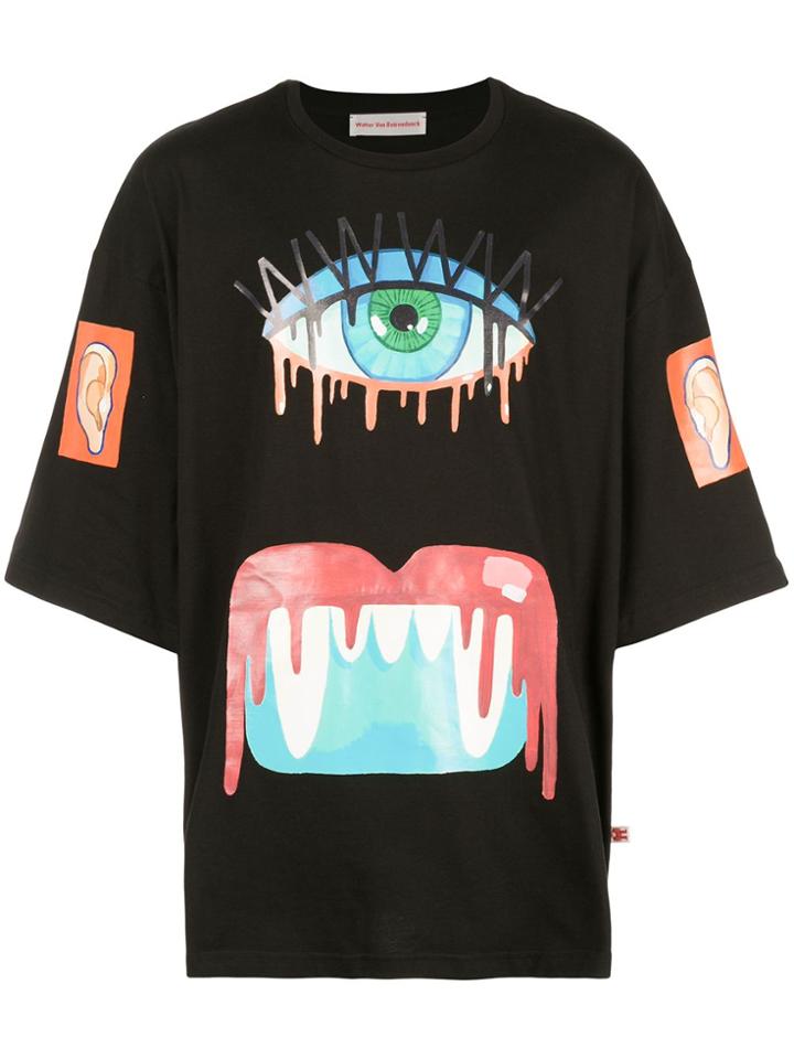 Walter Van Beirendonck Oversized Monster T-shirt - Black