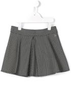 Dondup Kids Geometric Print Skirt, Girl's, Size: 8 Yrs, Black