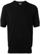 Comme Des Garçons Homme Plus - Short Sleeve Jumper - Men - Cotton/wool - S, Black, Cotton/wool
