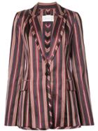 Zimmermann Striped Blazer - Black