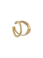 Maria Black Ripples Earcuff - Gold