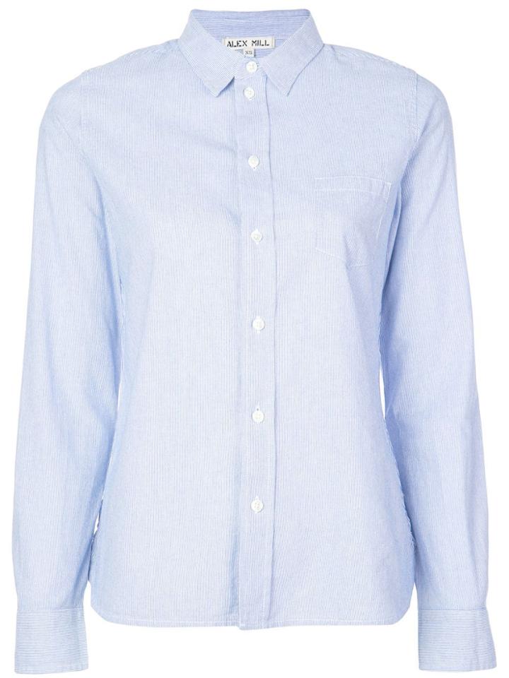 Alex Mill Micro-stripes Shirt - Blue