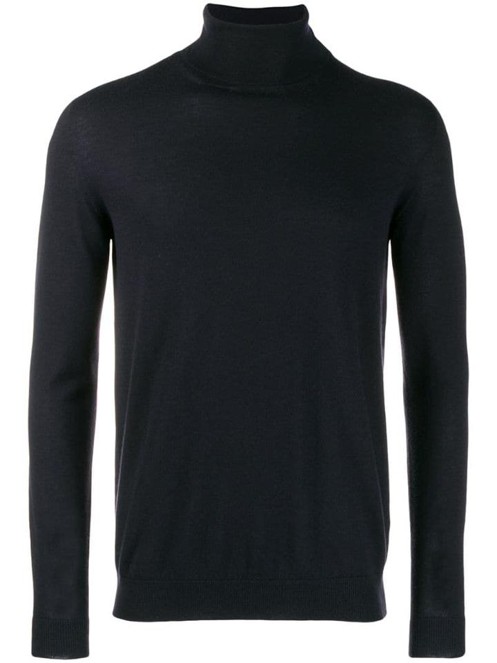 Iris Von Arnim Cashmere Rollneck Sweater - Blue
