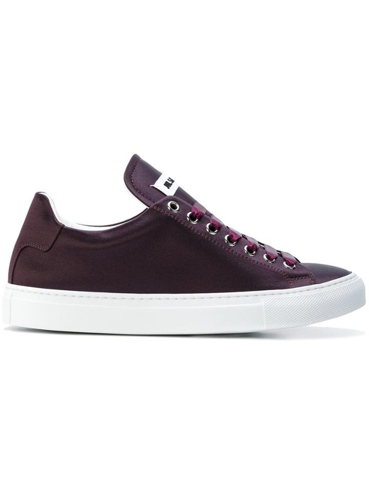 Jil Sander Lace Up Trainers - Pink