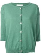 Société Anonyme - 'square' Cardigan - Women - Cotton - 1, Green, Cotton