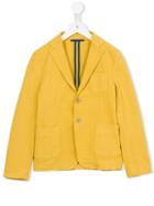 Tagliatore Junior Two Button Blazer, Boy's, Size: 10 Yrs, Yellow/orange