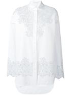 Ermanno Scervino Floral Cut-out Shirt - White