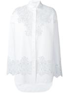 Ermanno Scervino Floral Cut-out Shirt - White