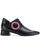 Boyy Contrast Ring Detail Shoe Boots - Black