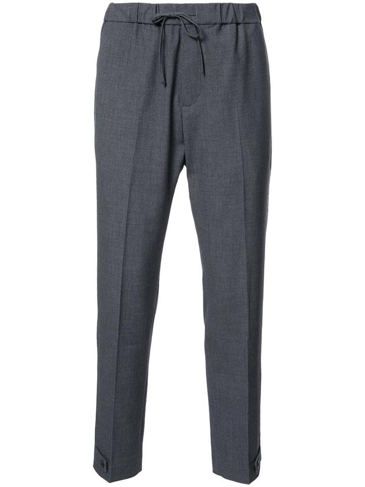 Keum Relaxed Pants, Men's, Size: Medium, Grey, Polyester/polyurethane/rayon