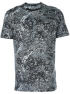 Versace Constellations Pattern T-shirt, Men's, Size: Large, Black, Cotton