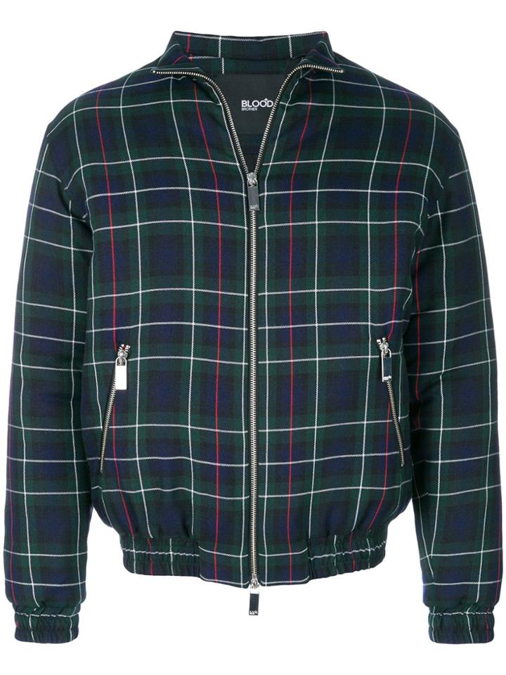 Blood Brother Mansion Bomber Jacket - Blue