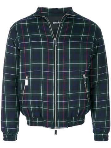 Blood Brother Mansion Bomber Jacket - Blue