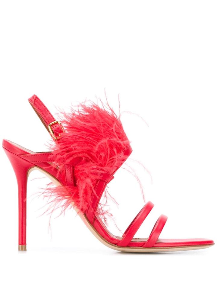 Malone Souliers Sonia Strappy Heeled Sandals - Red