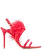 Malone Souliers Sonia Strappy Heeled Sandals - Red
