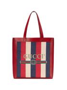 Gucci Gucci Print Medium Tote - Red
