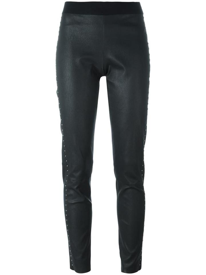 P.a.r.o.s.h. 'mike' Leggings, Women's, Size: Xs, Black, Sheep Skin/shearling