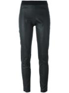 P.a.r.o.s.h. 'mike' Leggings, Women's, Size: Xs, Black, Sheep Skin/shearling