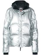 Kru Metallic Puffer Jacket