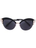 Dsquared2 Eyewear Anabelle Embellished Sunglasses - Black