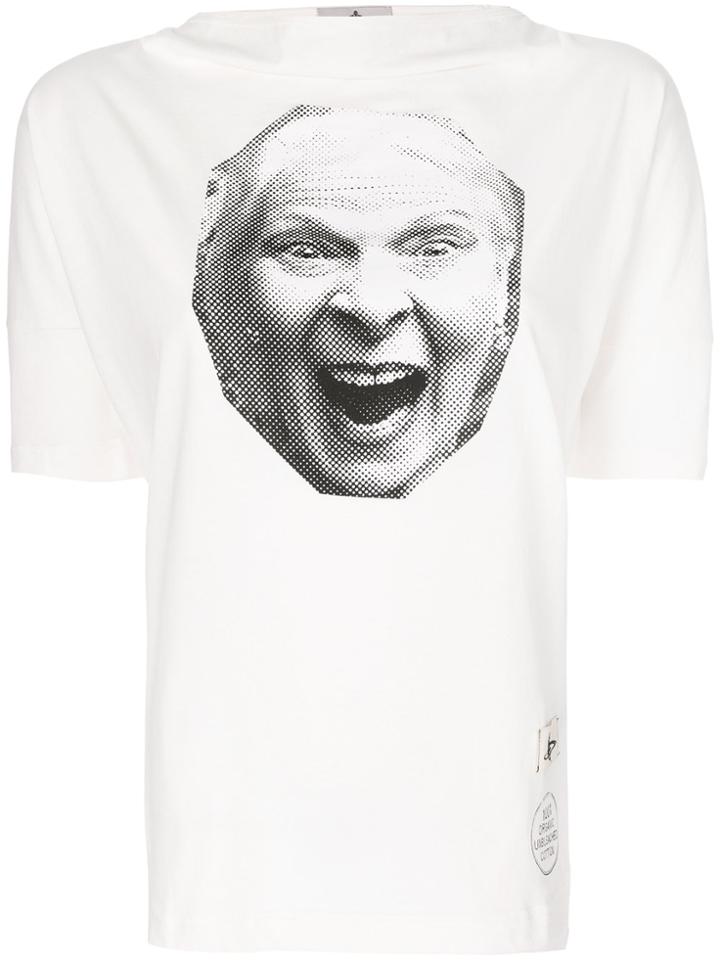 Vivienne Westwood Anglomania Portrait Print T-shirt - Nude & Neutrals