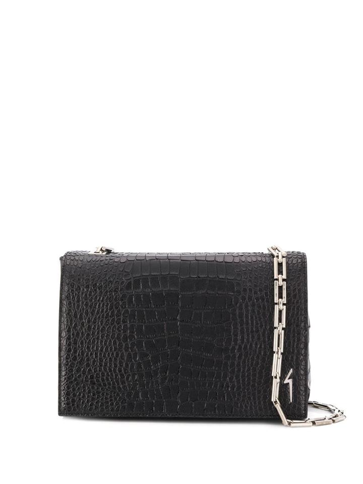 Giuseppe Zanotti Christen Clutch Bag - Black
