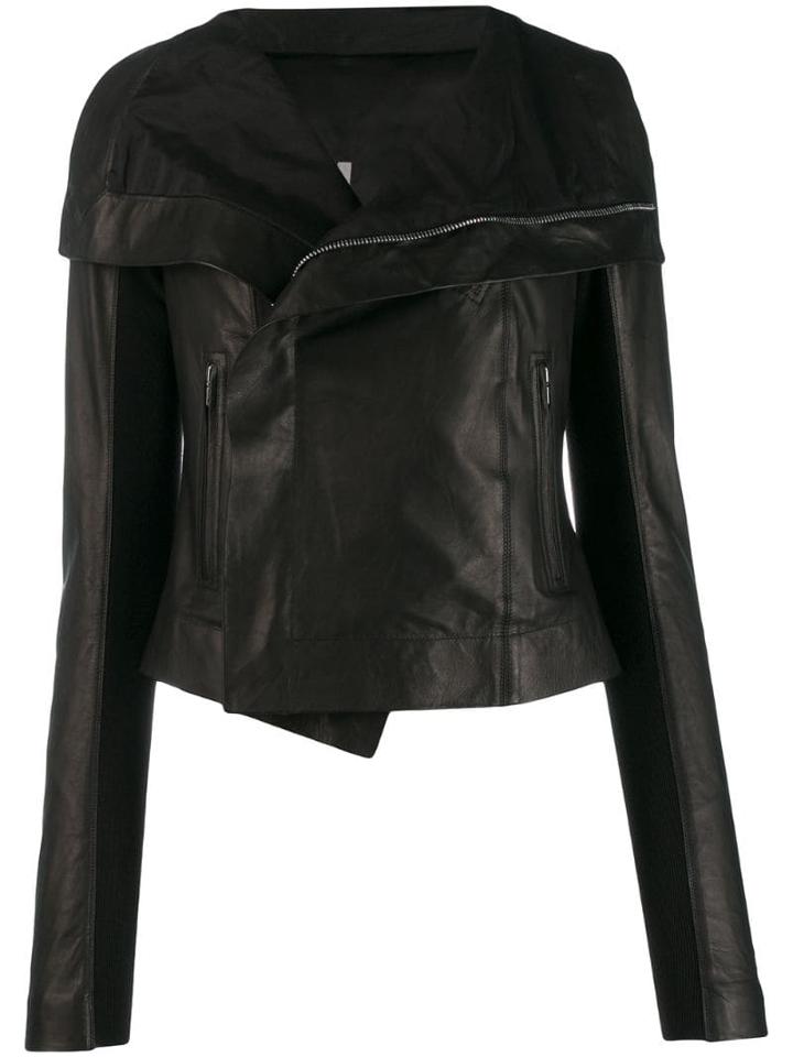 Rick Owens Asymmetric Jacket - Black