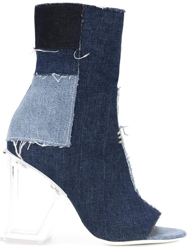 Off-white Denim Ankle Boots