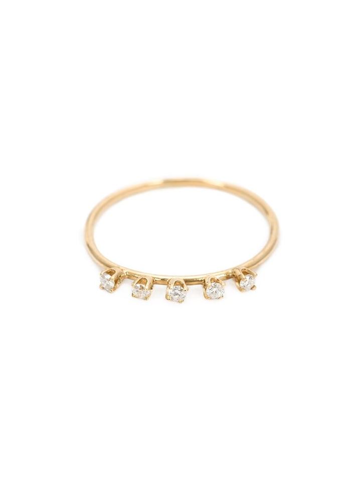Loren Stewart Prong Ring, Women's, Size: 7, Yellow/orange