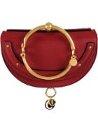 Chloé Nile Minaudière Bracelet Bag - Red