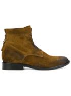 Strategia Lace-up Boots - Brown