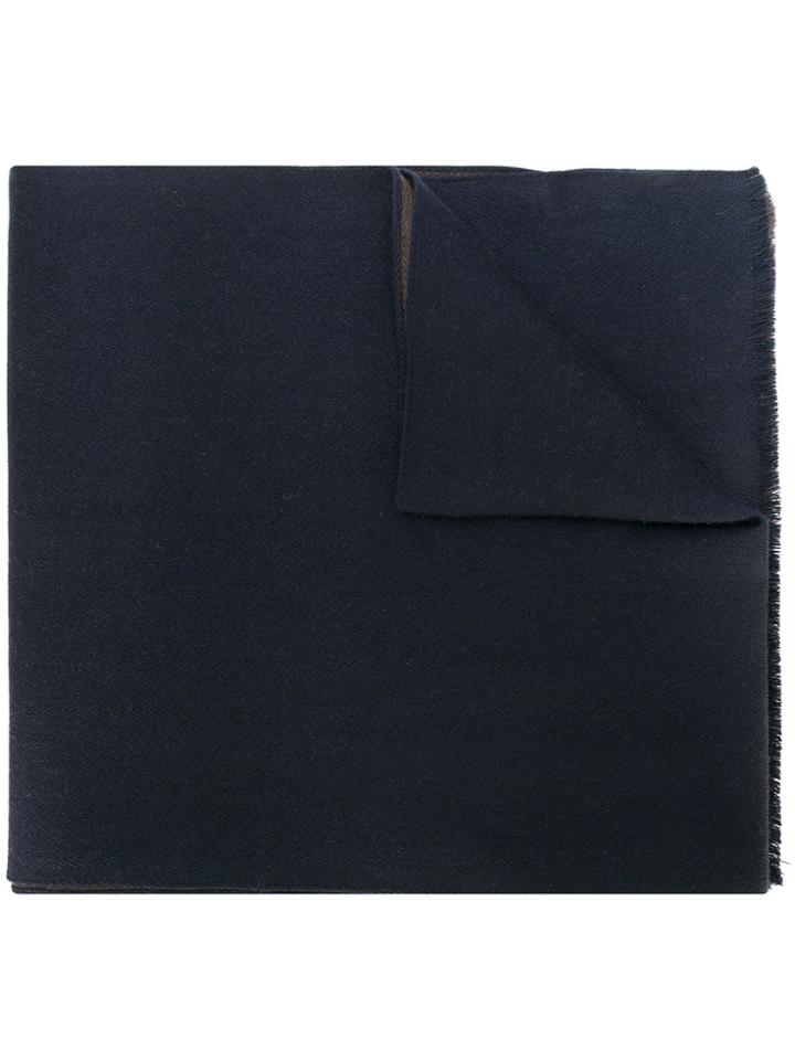 Paul & Shark Bicolour Scarf - Blue