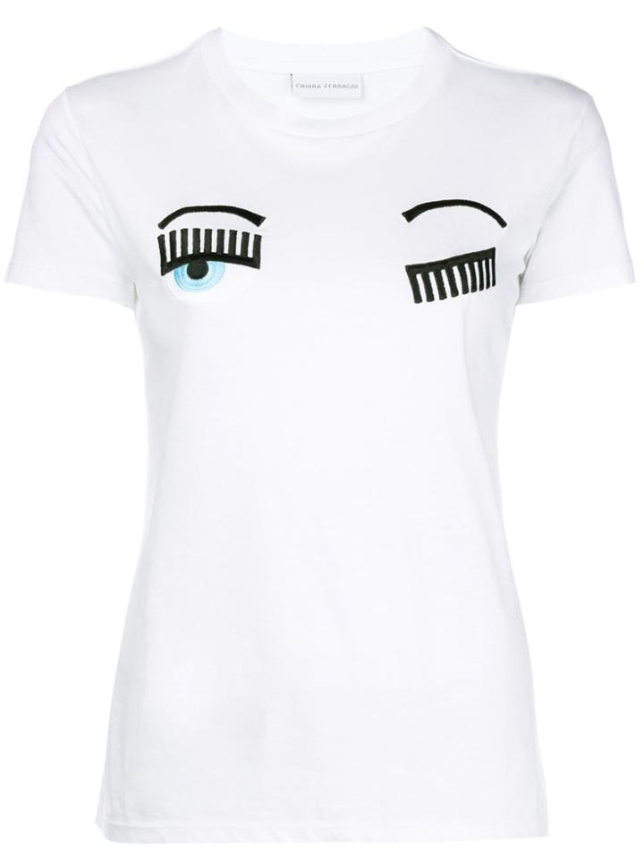 Chiara Ferragni Wink T-shirt - White