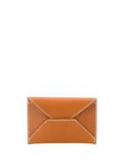Holland & Holland Envelope Shaped Cardholder - Brown