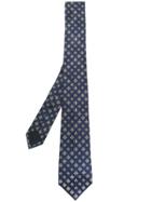 Gucci Bee And Star Print Tie - Blue