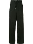 Oamc Drawstring Tailored Trousers - Black