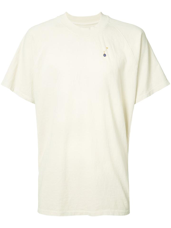 L'equip - Slouched T-shirt - Men - Cotton - L, Yellow/orange, Cotton