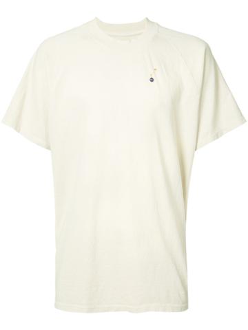 L'equip - Slouched T-shirt - Men - Cotton - L, Yellow/orange, Cotton
