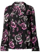 Mcq Alexander Mcqueen Floral Print Lounge Shirt - Black