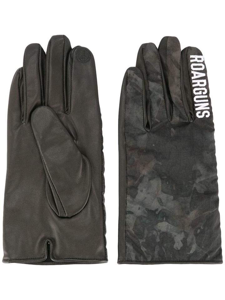 Roarguns Printed Logo Gloves - Green